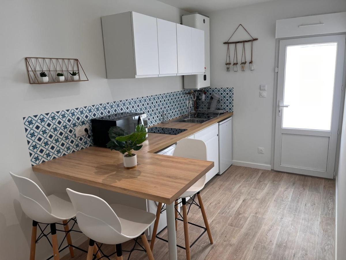 Studio Cosy Avec Terrasse, Proche Chantiers Et Airbus سان نازير المظهر الخارجي الصورة